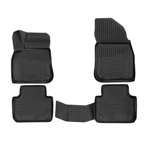 Porsche Cayenne III 9YA Floor Mats - Omac - Rubber TPE - Black - 2019-2025